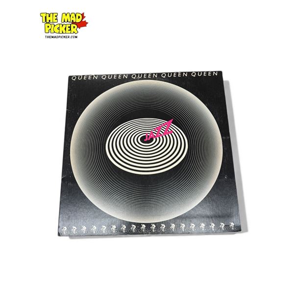 Queen Jazz Vinyl Record With Inserts, In Sleeve