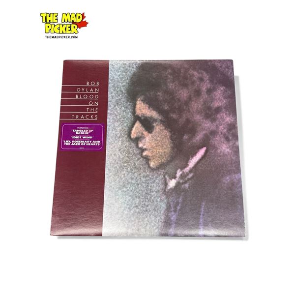 Bob Dylan Blood On The Tracks Vinyl Record, In Sleeve