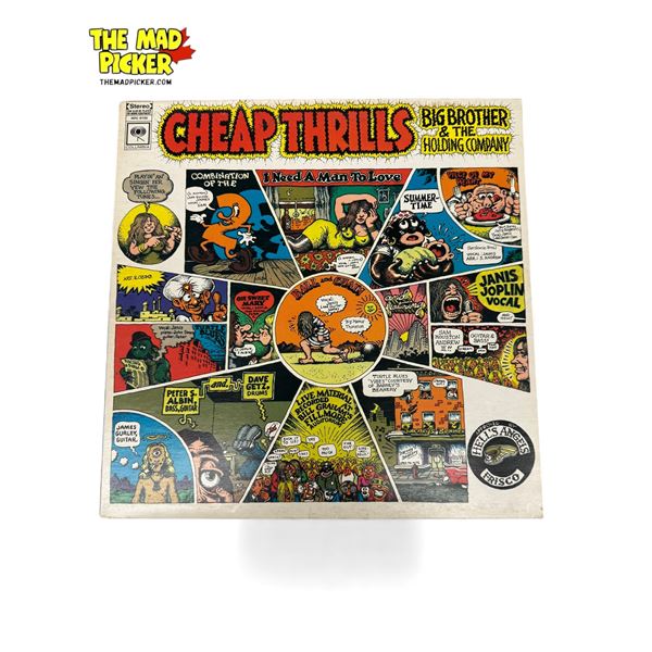 Big Brother & The Holding Company Cheap Thrills Vinyl Record, In Sleeve
