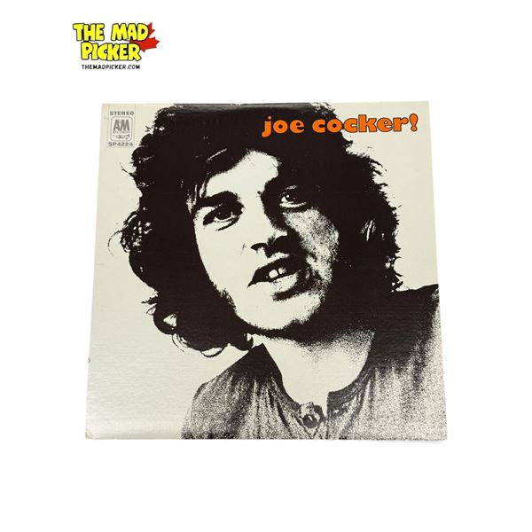 Joe Cocker Self Titled Vinyl Record, In Sleeve