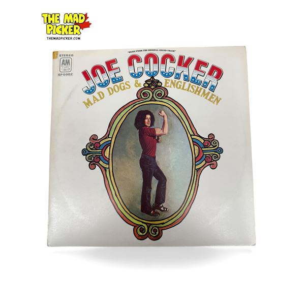Joe Cocker Mad Dogs & Englishmen Vinyl Record, In Sleeve