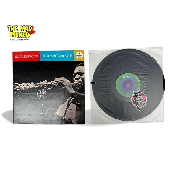 John Coltrane Impressions Vinyl Record, In Sleeve