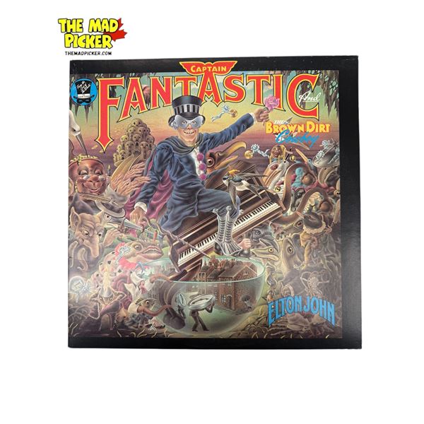 Elton John Captain Fantastic & The Brown Dirt Cowboy Vinyl Record, In Sleeve With Inserts