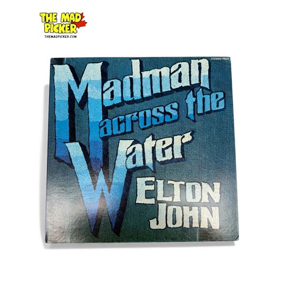 Elton John Madman Across The Water Vinyl Record, In Sleeve