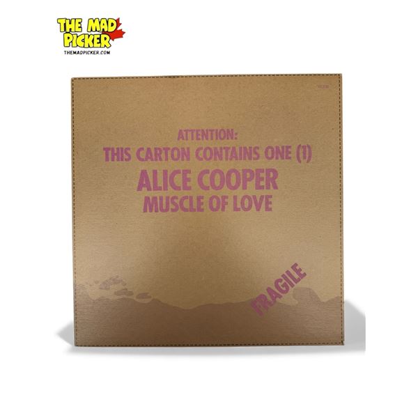Alice Cooper Muscle Of Love Vinyl Record, In Sleeve