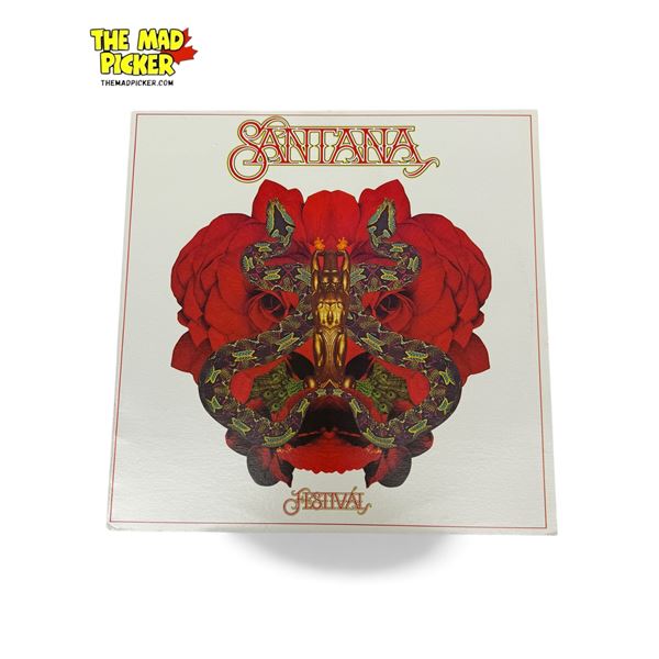 Santana Festival Vinyl Record, In Sleeve