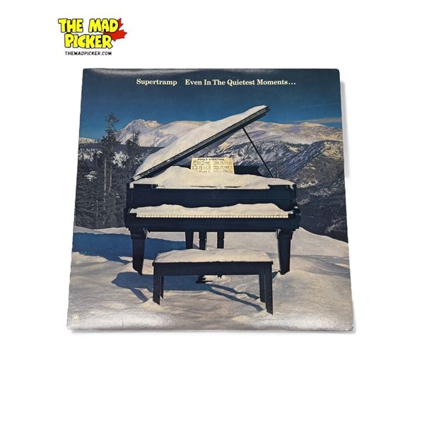 Supertramp Even In The Quietest Moments Vinyl Record, In Sleeve