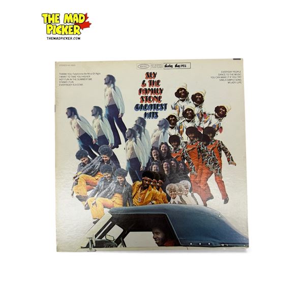 Sly & The Family Stone Greatest Hits Vinyl Record, In Sleeve