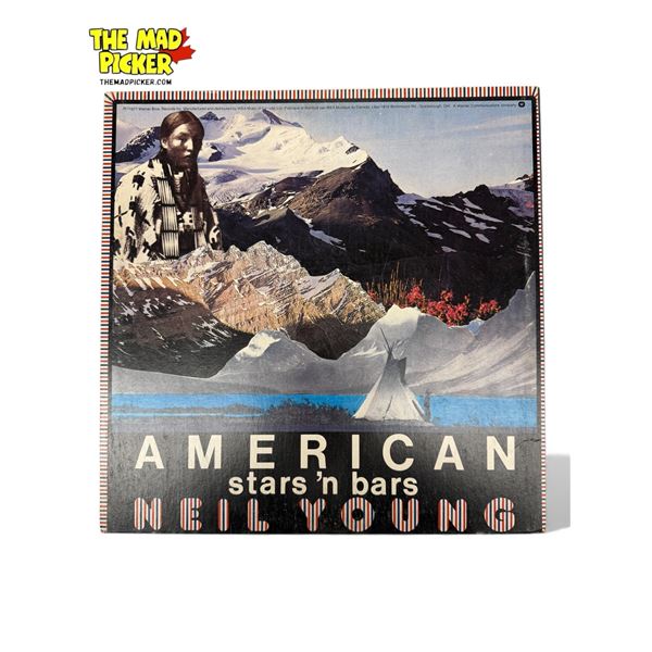 Neil Young American Stars'N Bars Vinyl Record, In Sleeve