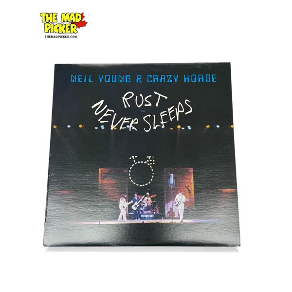 Neil Young & Crazy Horse Rust Never Sleeps Vinyl Record, In Sleeve