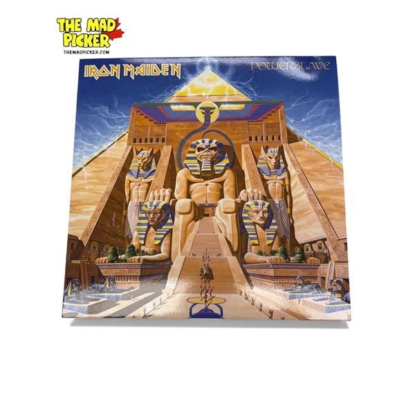 Iron Maiden Powerslave Vinyl Record, In Sleeve
