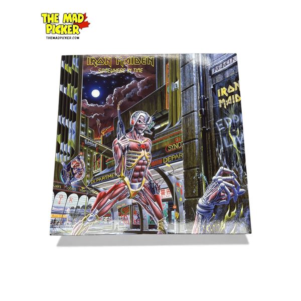 Iron Maiden Somewhere In Time Vinyl Record, In Sleeve