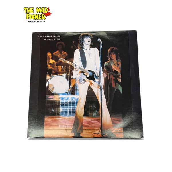 The Rolling Stones Reverse Blues Vinyl Record, In Sleeve