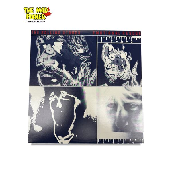 The Rolling Stones Emotional Rescue Vinyl Record, In Sleeve