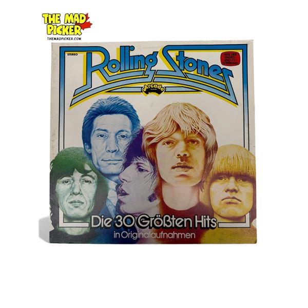 The Rolling Stones German Pressing 30 Greatest Hits Vinyl Record, In Sleeve