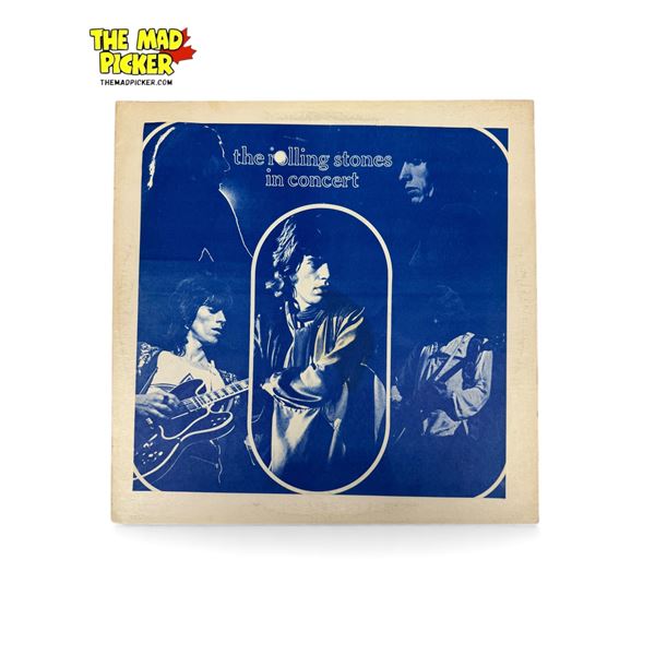 The Rolling Stones In Concert Bootleg Vinyl Record, In Sleeve