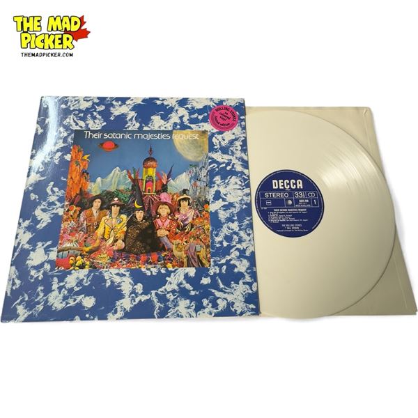 The Rolling Stones Their Satanic Majesties Request Limited Edition Colored Vinyl Record, In Sleeve