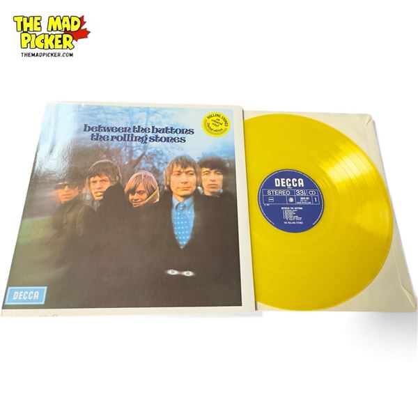The Rolling Stones Between The Buttons Limited Edition Colored Vinyl Record, In Sleeve