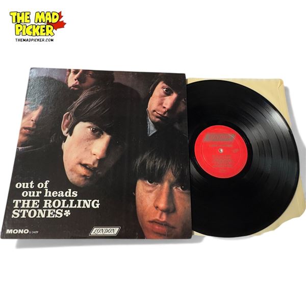 The Rolling Stones Out Of Our Heads Vinyl Record, In Sleeve
