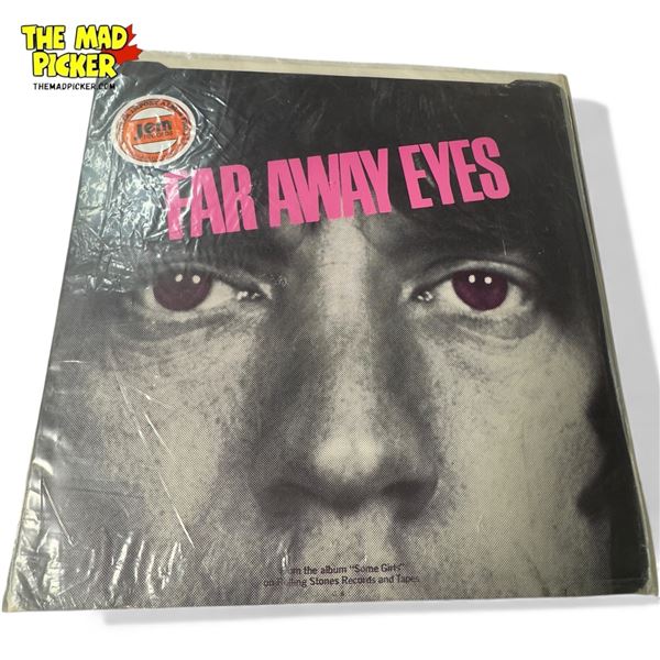 The Rolling Stones Import Vinyl Record Miss You/ Far Away Eyes, In Sleeve