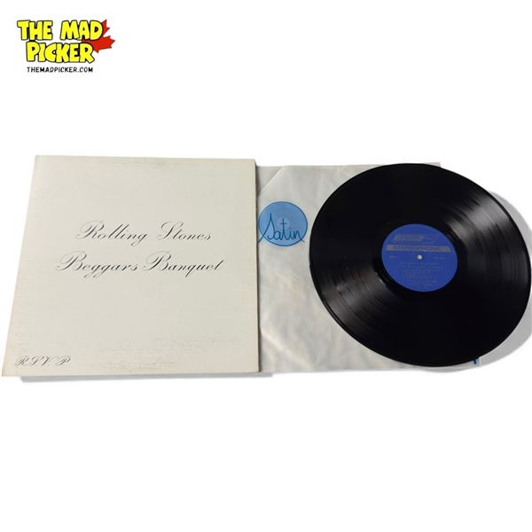 The Rolling Stones Beggars Banquet Vinyl Record, In Sleeve