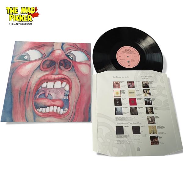 King Crimson In The Court Of The Crimson King Vinyl Record, In Sleeve
