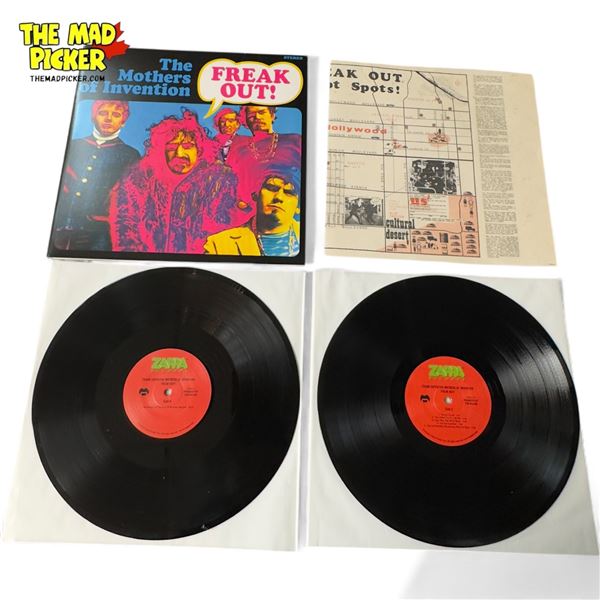 Frank Zappa & The Mothers Of Invention Freak Out Vinyl Record, In Sleeve