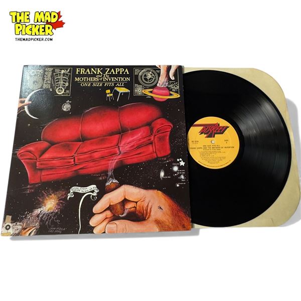 Frank Zappa & The Mothers Of Invention One Size Fits All Vinyl Record, In Sleeve
