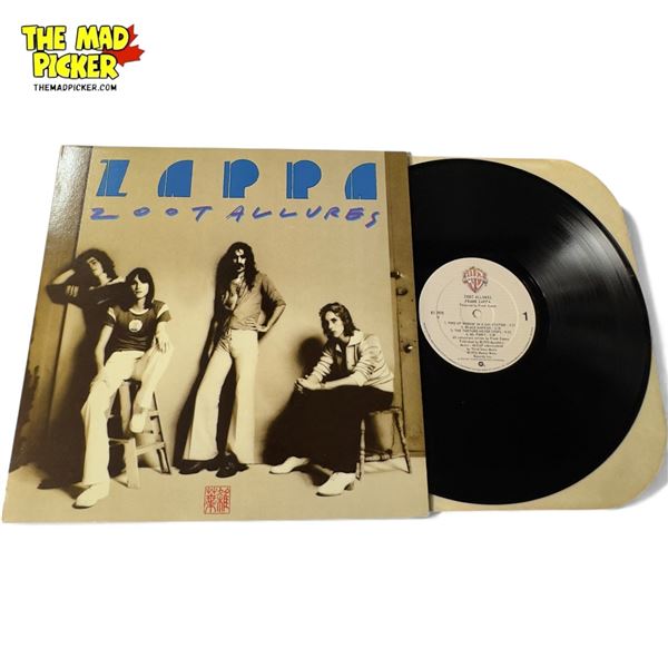 Frank Zappa & The Mothers Of Invention Zoot Allures Vinyl Record, In Sleeve