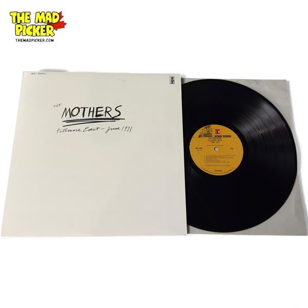 The Mothers Fillmore East June 1971 Vinyl Record, In Sleeve