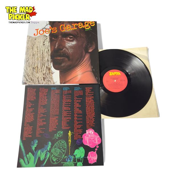 Frank Zappa Joe'S Garage Act One Vinyl Record, In Sleeve
