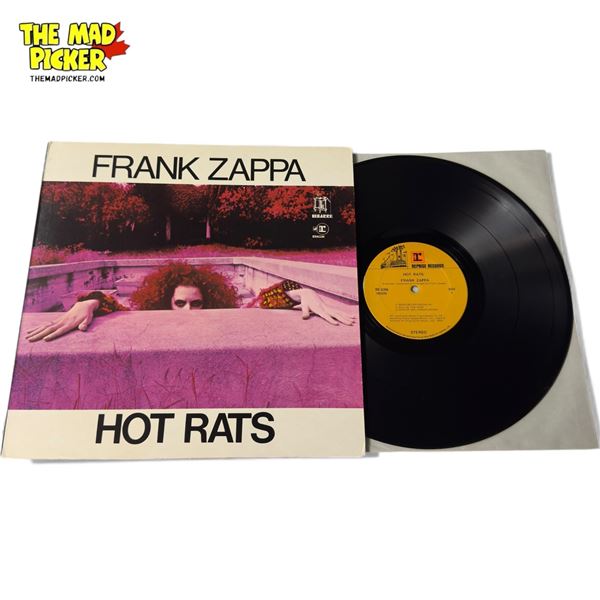 Frank Zappa Hot Rats Vinyl Record, In Sleeve