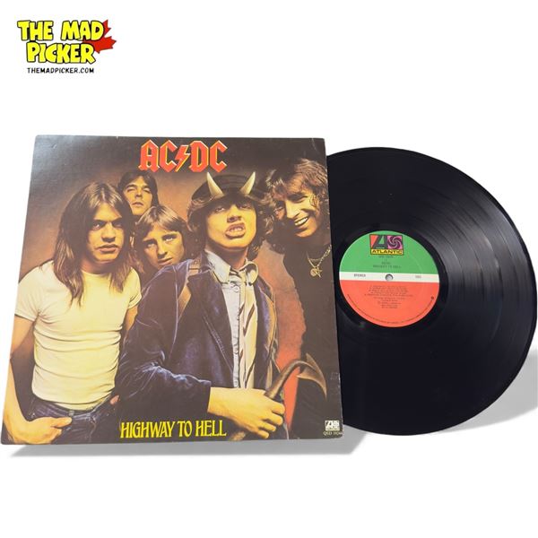 ACDC Highway To Hell Vinyl Record, In Sleeve