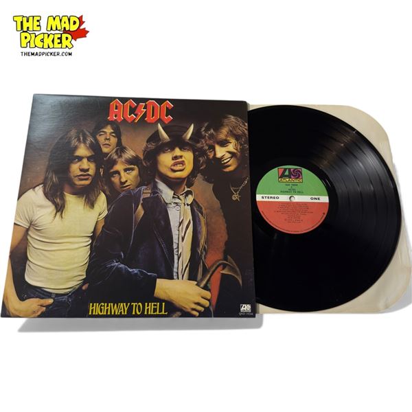ACDC Highway To Hell Vinyl Record, In Sleeve