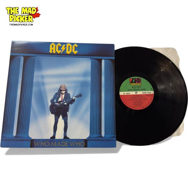 ACDC Who Made Who Vinyl Record, In Sleeve