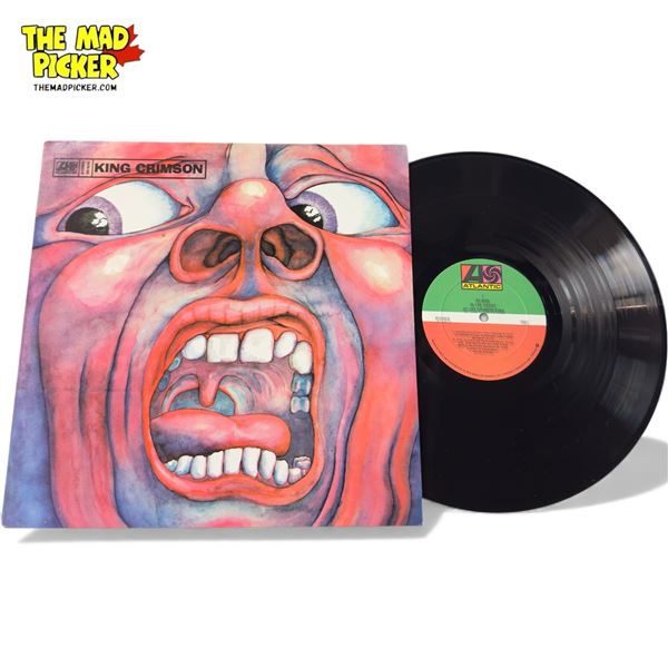 King Crimson In The Court Of The Crimson King Vinyl Record, In Sleeve