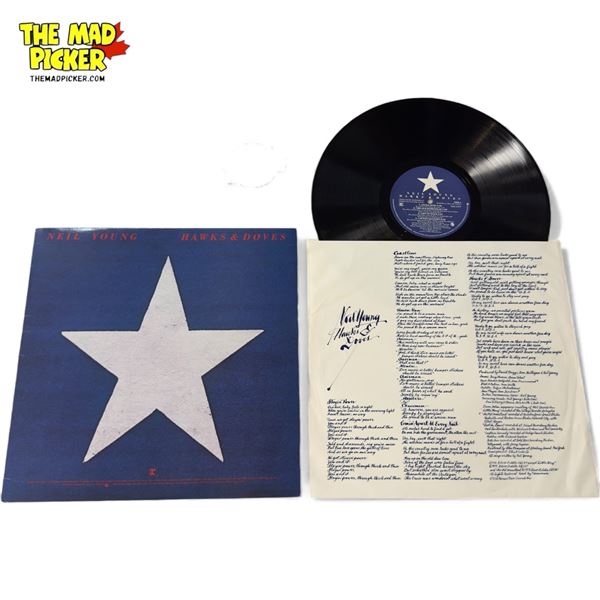 Neil Young Hawks & Doves Vinyl Record, In Sleeve