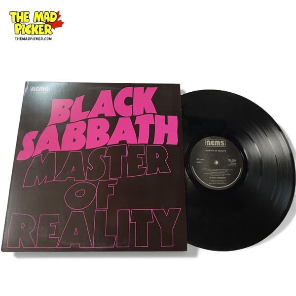 Black Sabbath Master Of Reality Vinyl Record, In Sleeve