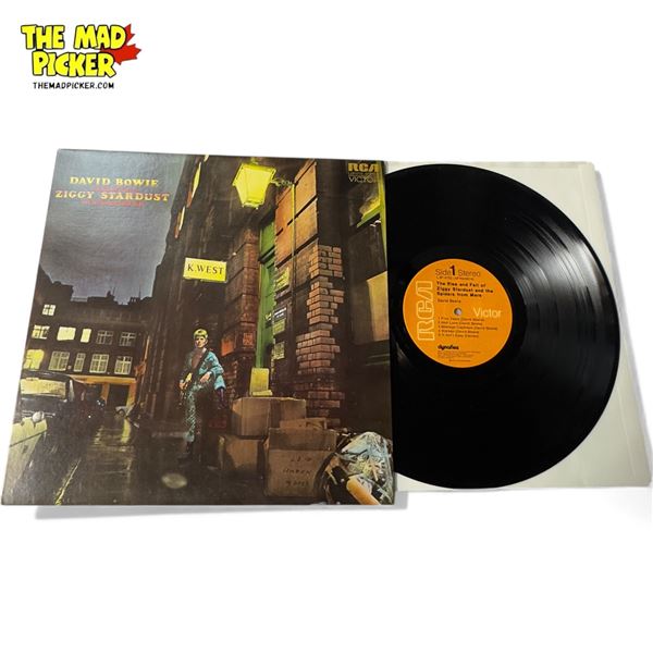 David Bowie The Rise And Fall Of Ziggy Stardust & The Spiders From Mars Vinyl Record, In Sleeve