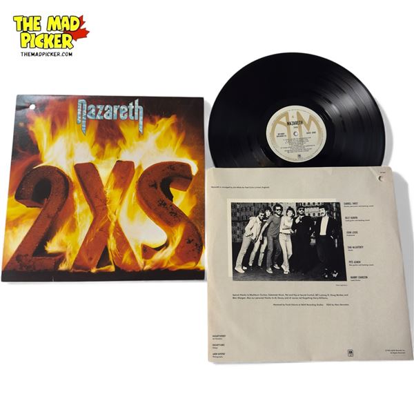 Nazareth 2Xs Vinyl Record, In Sleeve