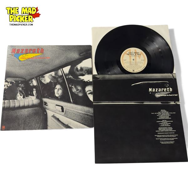 Nazareth Close Enough For Rock N' Roll Vinyl Record, In Sleeve
