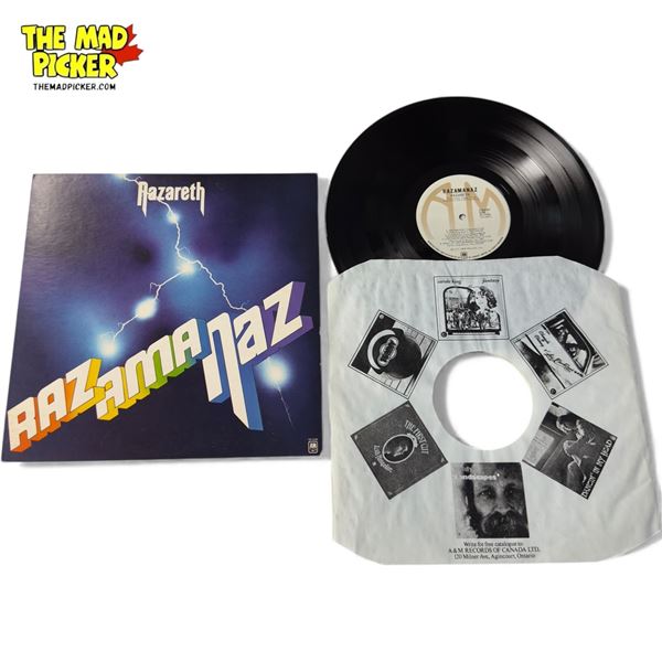 Nazareth Razamanaz Vinyl Record, In Sleeve