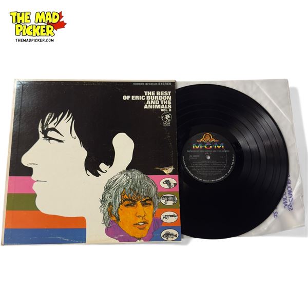 The Best Of Eric Burdon & The Animal Vol. Ii Vinyl Record, In Sleeve