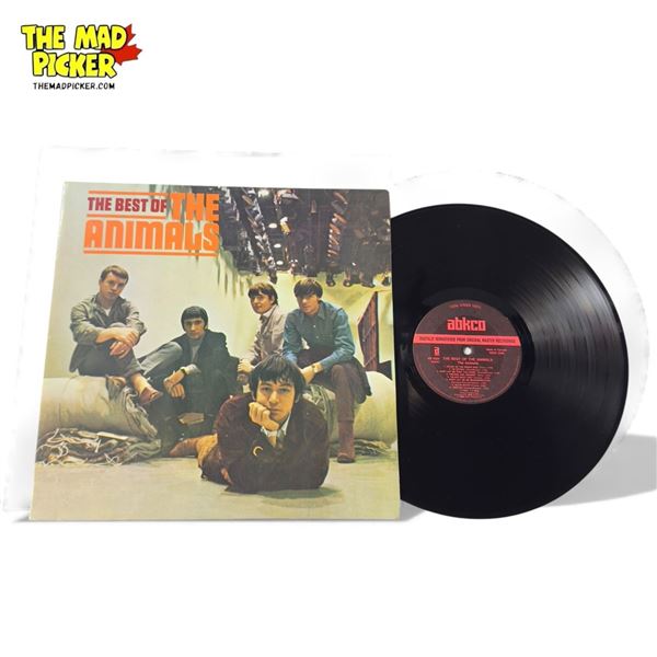 The Best Of The Animals Vinyl Record, In Sleeve
