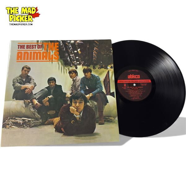 The Best Of The Animals Vinyl Record, In Sleeve