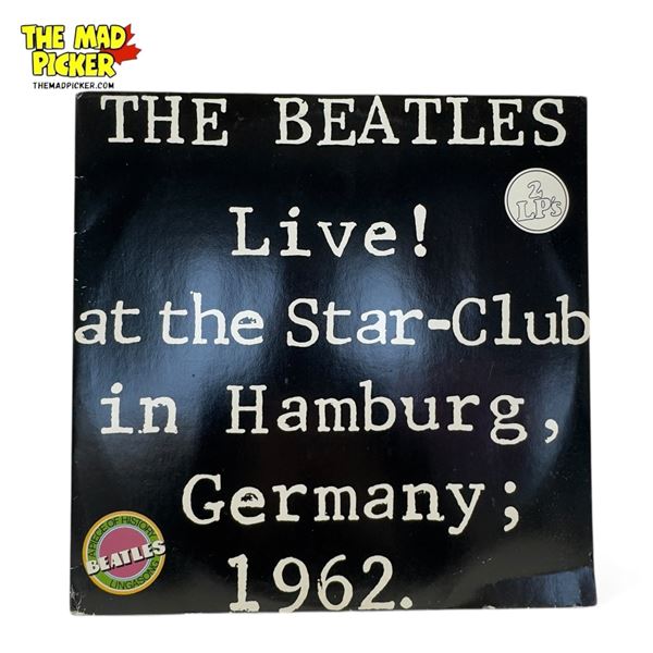 The Beatles Live At The Star Club Germany 1962 Vinyl Record, In Sleeve