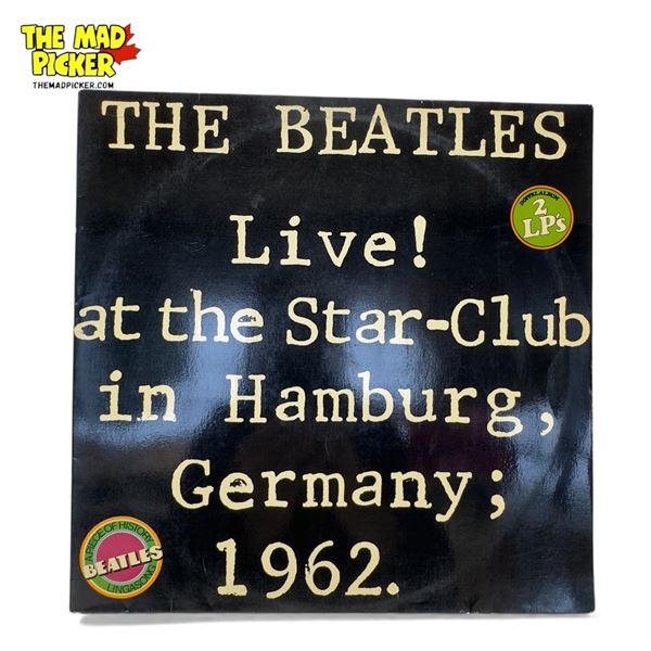 The Beatles Live At The Star Club Germany 1962 Vinyl Record, In Sleeve