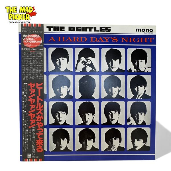 The Beatles A Hard Day'S Night Japanese Pressing Vinyl Record, In Sleeve