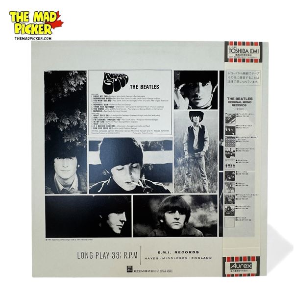 The Beatles Rubber Soul Japanese Pressing Vinyl Record, In Sleeve