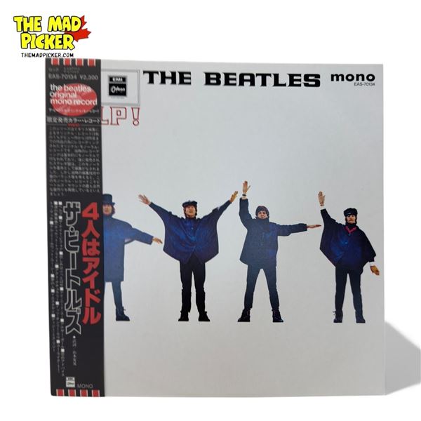 The Beatles Help Japanese Pressing Vinyl Record, In Sleeve